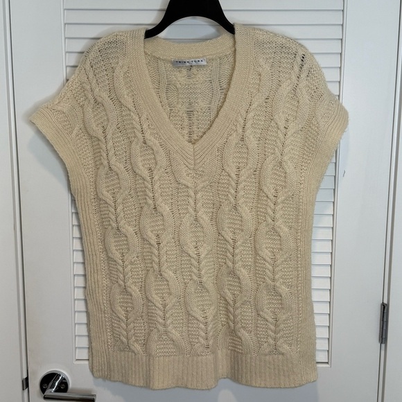 Trina Turk Lexington Wool-Blend Vest - XL​​​ - Picture 1 of 3